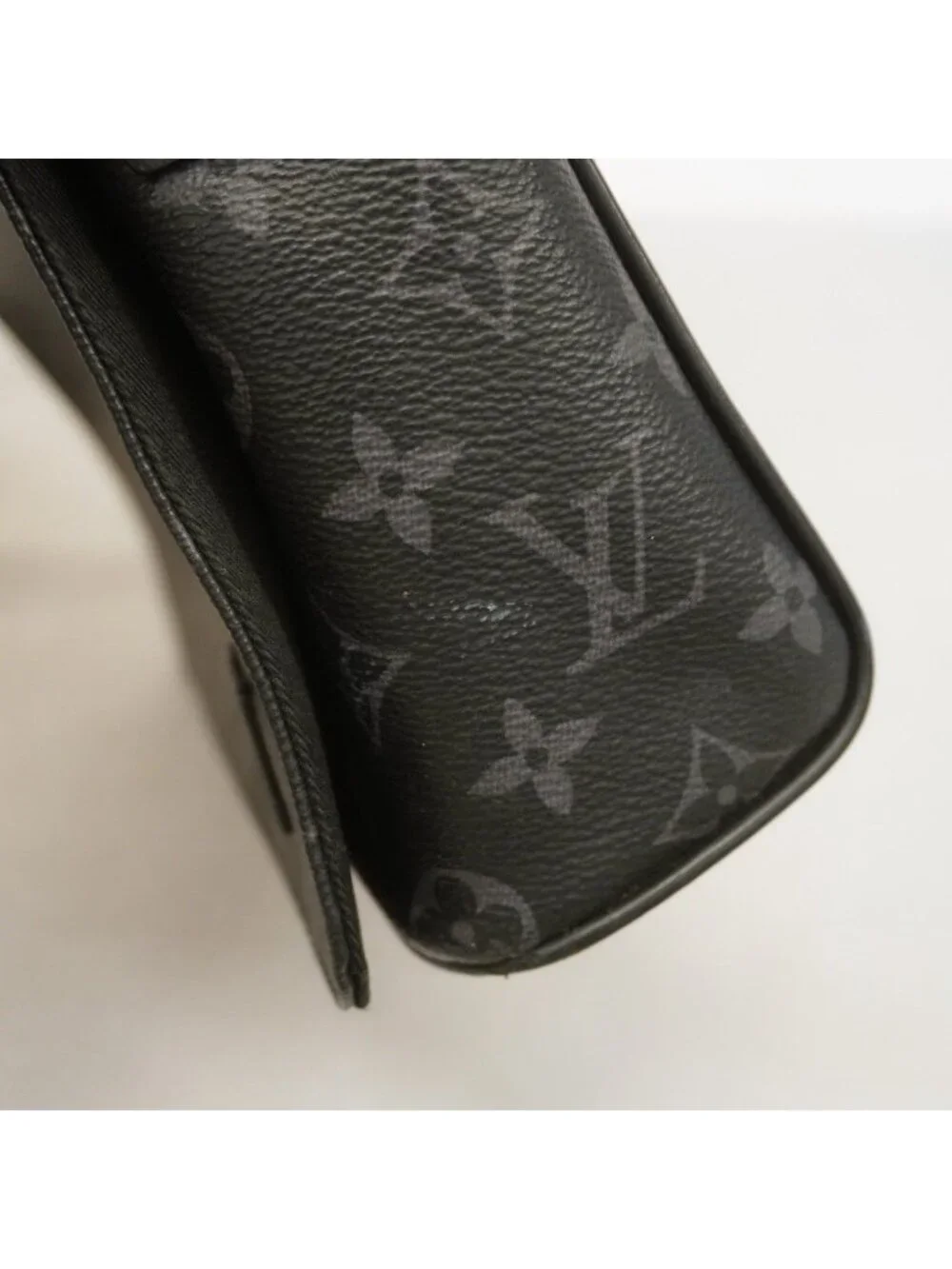 Louis Vuitton Shoulder Bag Monogram Eclipse District PM NM Black